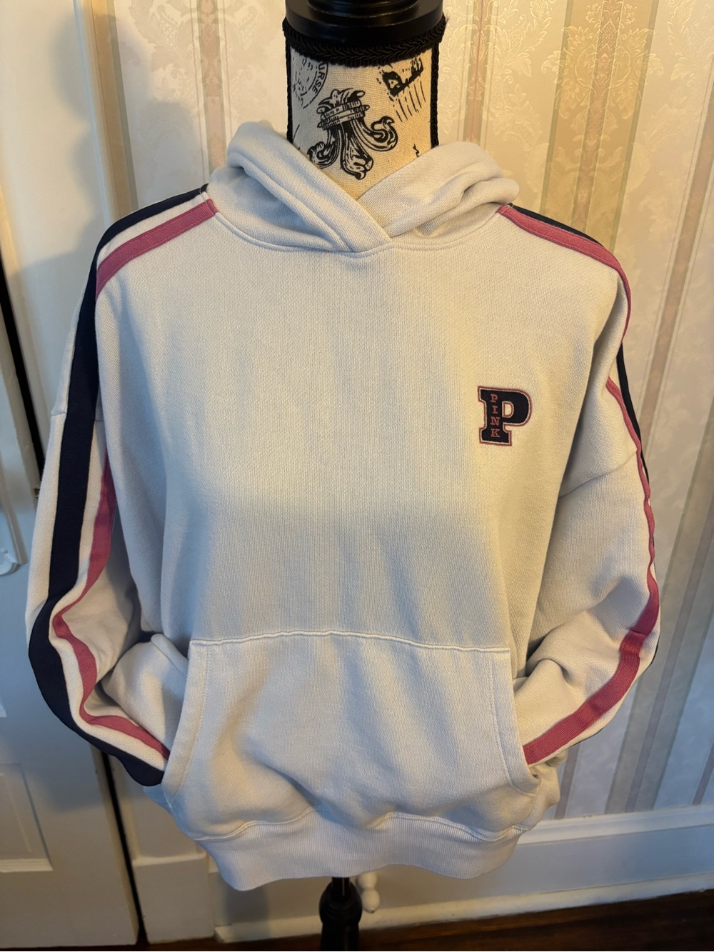 VS Pink Hooded Pullover